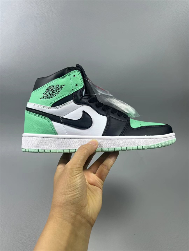 Women's Running Weapon Air Jordan 1 Green Glow Shoes 0469 Women's Running Weapon Air Jordan 1 Green Glow Shoes 0469